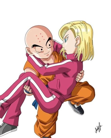 does android 18 like krillin